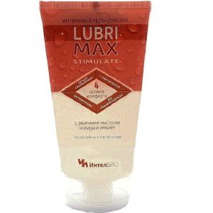 Возбуждающий интимный гель-смазка на водной основе Lubrimax Stimulate - 150 мл. - ИнтелБИО - купить с доставкой в Челябинске