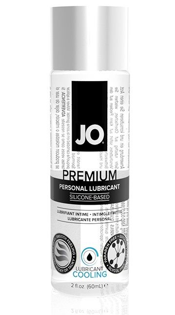 Охлаждающий лубрикант на силиконовой основе JO Personal Premium Lubricant Cooling - 60 мл. - System JO - купить с доставкой в Челябинске