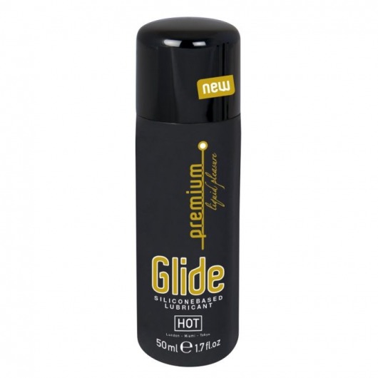 Интимный гель на силиконовой основе Premium Glide - 50 мл. - HOT - купить с доставкой в Челябинске