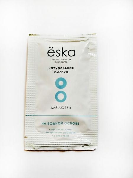 Натуральный лубрикант на водной основе Ёska - 7 мл. - Eska - купить с доставкой в Челябинске