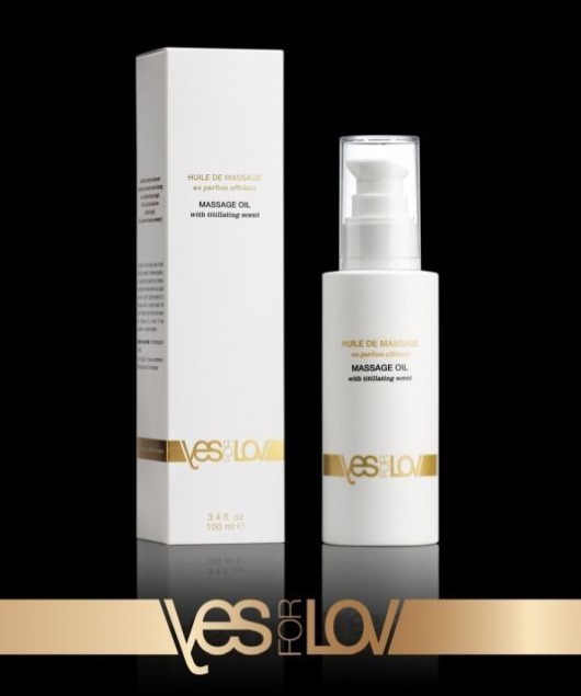 Массажное масло TITILLATING MASSAGE OIL - 100 мл. - YESforLOV - купить с доставкой в Челябинске