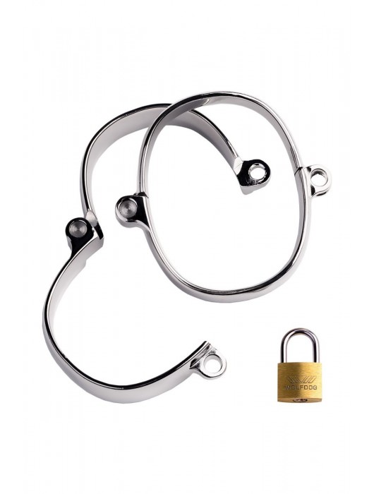 Металлический наручники с замком - ToyFa - купить с доставкой в Челябинске