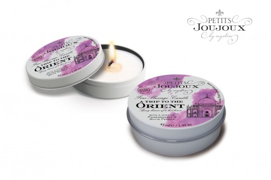 Массажная свеча Petits Joujoux Orient с ароматом граната и белого перца - 33 гр. - MyStim - купить с доставкой в Челябинске