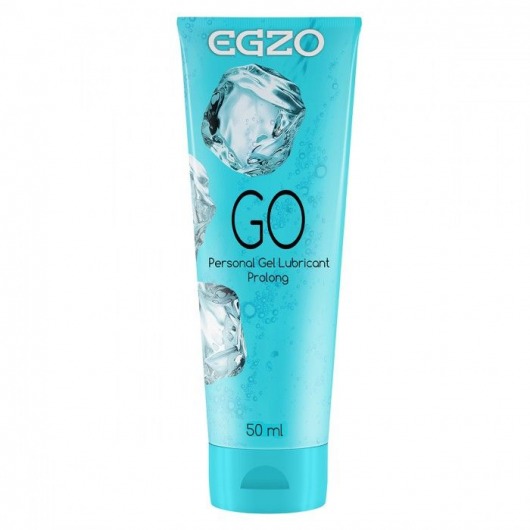 Пролонгирующий лубрикант на водной основе Egzo Go - 50 мл. - EGZO - купить с доставкой в Челябинске