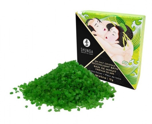 Соль для ванны Bath Salts Lotus Flower с ароматом цветков лотоса - 75 гр. -  - Магазин феромонов в Челябинске