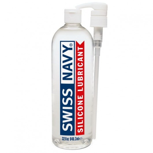 Лубрикант на силиконовой основе Swiss Navy Silicone Based Lube - 946,3 мл. - Swiss navy - купить с доставкой в Челябинске