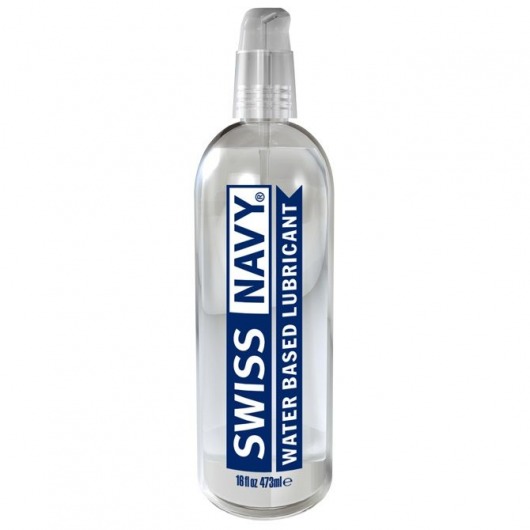 Лубрикант Swiss Navy Water Based Lube на водной основе - 473 мл. - Swiss navy - купить с доставкой в Челябинске