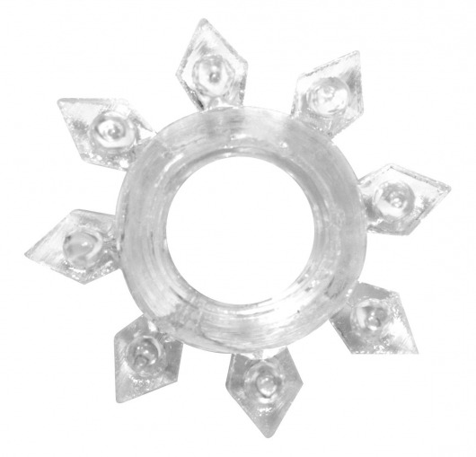 Прозрачное эрекционное кольцо Rings Gear - Lola Games - в Челябинске купить с доставкой
