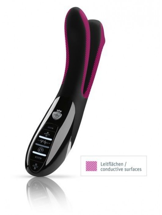 Двойной электростимулятор Tingling Apart - 25 см. - MyStim - купить с доставкой в Челябинске