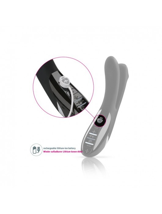 Двойной электростимулятор Tingling Apart - 25 см. - MyStim - купить с доставкой в Челябинске