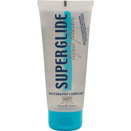 Интимная смазка на водной основе Superglide - 100 мл. - HOT - купить с доставкой в Челябинске