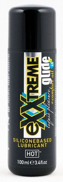 Анальная смазка на силиконовой основе Exxtreme Glide - 100 мл. - HOT - купить с доставкой в Челябинске