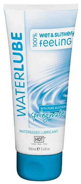 Лубрикант на основе чистой родниковой воды WaterLube - 100 мл. - HOT - купить с доставкой в Челябинске