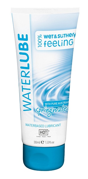 Гель-смазка на основе чистой родниковой воды WaterLube - 30 мл. - HOT - купить с доставкой в Челябинске