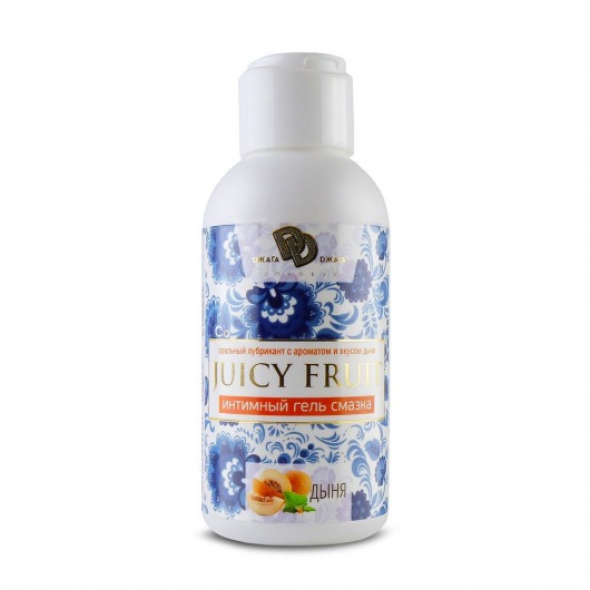 Интимный гель на водной основе JUICY FRUIT с ароматом дыни - 100 мл. - БиоМед - купить с доставкой в Челябинске