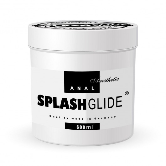 Анальный гель на водной основе SPLASHGLIDE ANAL ANESTHETIC FIST SIZE - 600 мл. - Splashglide - купить с доставкой в Челябинске