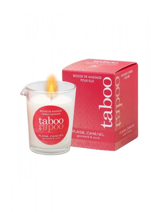 Массажное аромамасло с афродизиаками для женщин RUF Taboo Plaisir charnel - 60 гр. - RUF - купить с доставкой в Челябинске