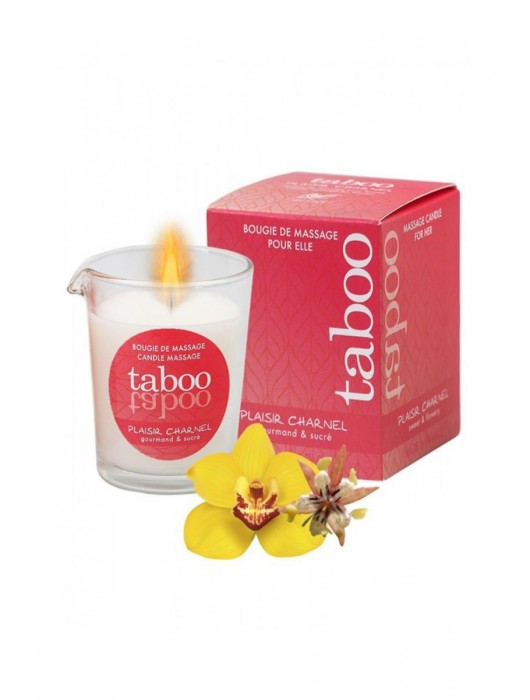 Массажное аромамасло с афродизиаками для женщин RUF Taboo Plaisir charnel - 60 гр. - RUF - купить с доставкой в Челябинске