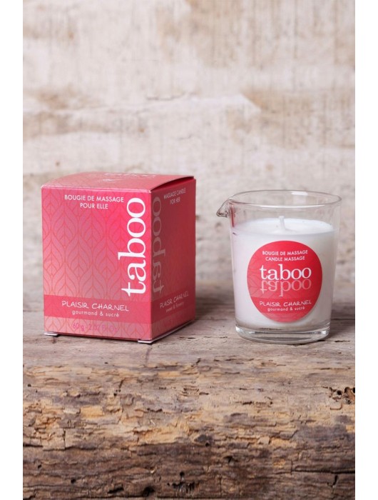 Массажное аромамасло с афродизиаками для женщин RUF Taboo Plaisir charnel - 60 гр. - RUF - купить с доставкой в Челябинске