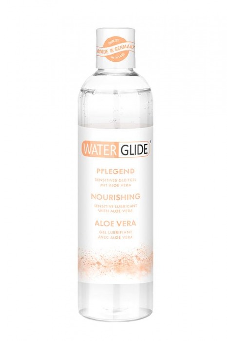Лубрикант на водной основе с алоэ вера NOURISHING - 300 мл. - Waterglide - купить с доставкой в Челябинске