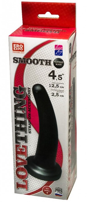 Анальная насадка Smooth - 12,5 см. - LOVETOY (А-Полимер) - купить с доставкой в Челябинске