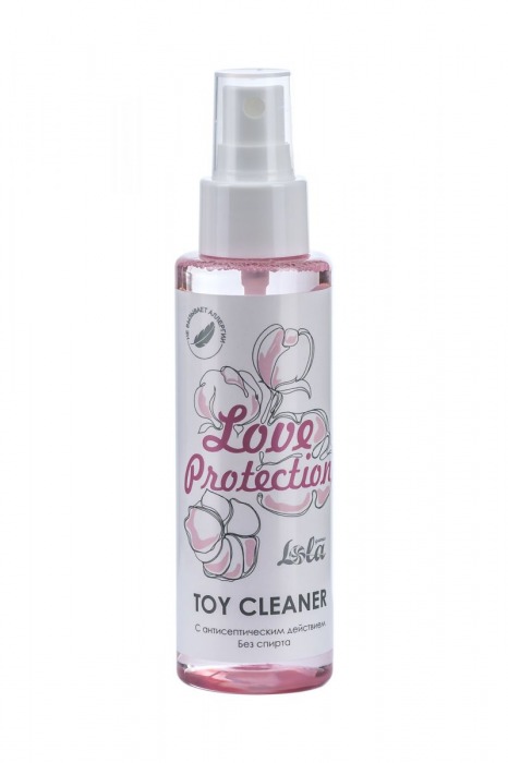 Гигиенический антисептический лосьон Toy cleaner - 110 мл. - Lola Games - купить с доставкой в Челябинске