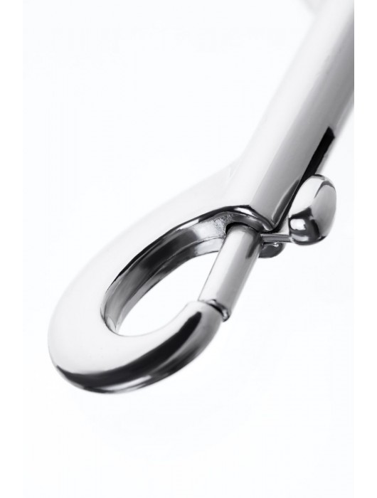 Серебристый двухсторонний карабин TOYFA Metal - ToyFa - купить с доставкой в Челябинске