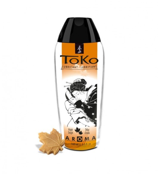 Интимный гель TOKO Maple Delight с ароматом кленового сиропа - 165 мл. - Shunga - купить с доставкой в Челябинске