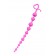 Розовая силиконовая анальная цепочка Long Sweety - 34 см. - ToyFa в Челябинске Розовая силиконовая анальная цепочка Long Sweety - 34 см. - ToyFa