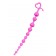 Розовая силиконовая анальная цепочка Long Sweety - 34 см. - ToyFa в Челябинске Розовая силиконовая анальная цепочка Long Sweety - 34 см. - ToyFa