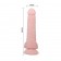 Телесный фаллоимитатор с присоской Super Dildo - 18,8 см. - Baile