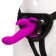 Лиловый страпон Rechargeable Vibrating Strap-On Harness Set - 17,6 см. - Happy Rabbit купить в Челябинске с доставкой в Orgasmix.ru Лиловый страпон Rechargeable Vibrating Strap-On Harness Set - 17,6 см. - Happy Rabbit - купить с доставкой в Челябинске