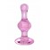 Розовая фигурная анальная втулка - 9,8 см. - Sexus в Челябинске Розовая фигурная анальная втулка - 9,8 см. - Sexus