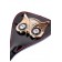 Чёрный стек с совой на кожаном наконечнике - 24 см. - ToyFa - купить с доставкой в Челябинске