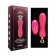 Розовый мини-вибратор Mini Vibrator с пультом ДУ - 12,5 см. - I-MOON купить в Челябинске с доставкой в Orgasmix.ru Розовый мини-вибратор Mini Vibrator с пультом ДУ - 12,5 см. - I-MOON