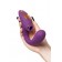 Фиолетовый вибромассажер с клиторальной стимуляцией Megam - ToyFa купить в Челябинске с доставкой в Orgasmix.ru Фиолетовый вибромассажер с клиторальной стимуляцией Megam - ToyFa