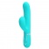 Мятный вибратор-кролик с пульсацией Perdita - 22,8 см. - Baile купить в Челябинске с доставкой в Orgasmix.ru Мятный вибратор-кролик с пульсацией Perdita - 22,8 см. - Baile